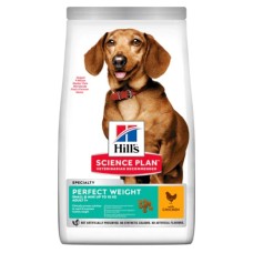 HILL'S SCIENCE PLAN Perfect Weight Small & Mini Adult Dog Food з куркою