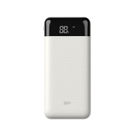 УМБ Silicon Power GP28 10000mAh 2X USB, TYPE-C IN Біла