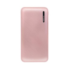 УМБ LOGILINK 12W 10000MAH, USB-C IN + КАБЕЛЬ MICROUSB (TYPE-C) РОЖЕВА